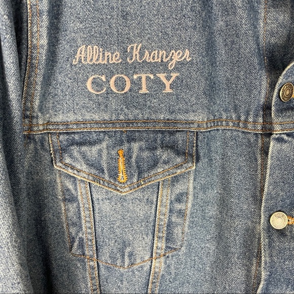 Luna Pier Vintage Denim Jacket Size Large - Picture 4 of 9